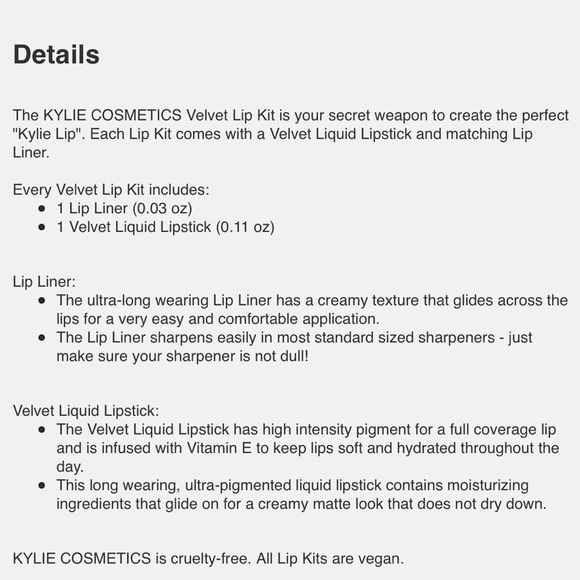 Kylie Jenner Velvet Lip Kit Party Girl - Picture 16 of 16